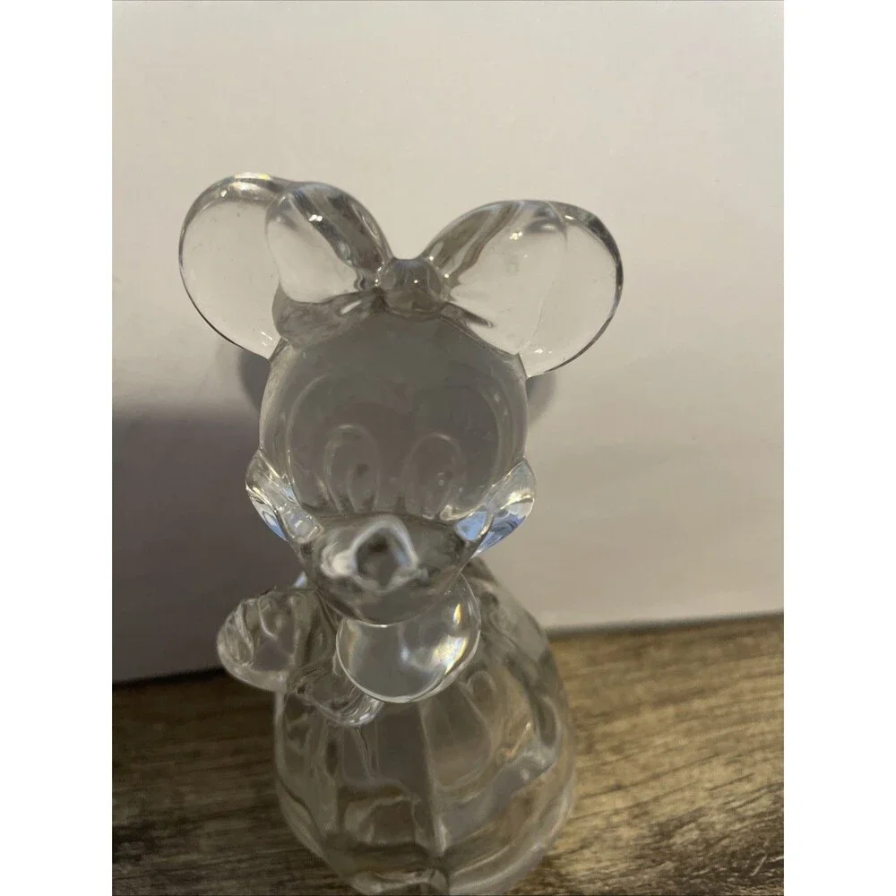 Lenox Crystal Mickey Minnie Mouse Figurines Disney Full Lead Crystal Germany Set